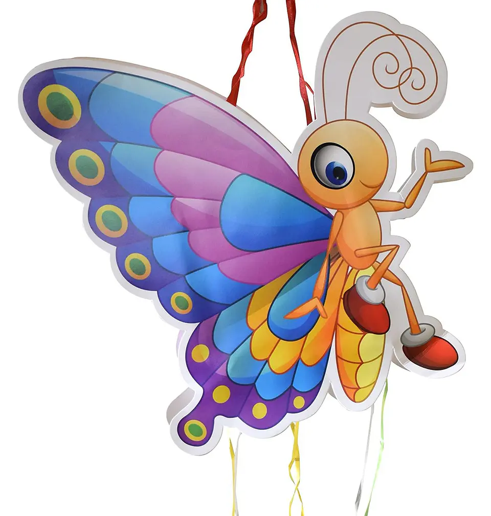 Piñata plegable mariposa 1