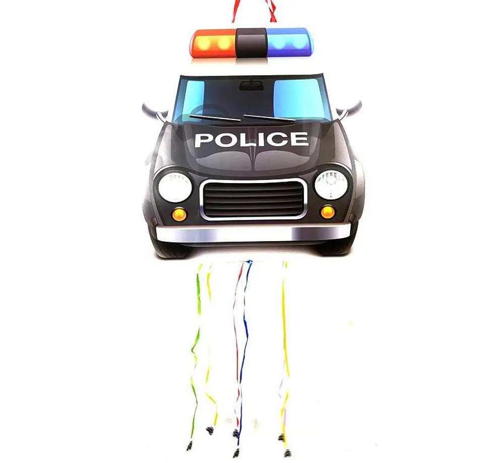 Piñata plegable policía 1