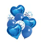 Set de globo corazón  9 piezas  - Miniatura 2