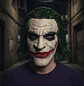 Máscara látex Joker wason - Miniatura 2