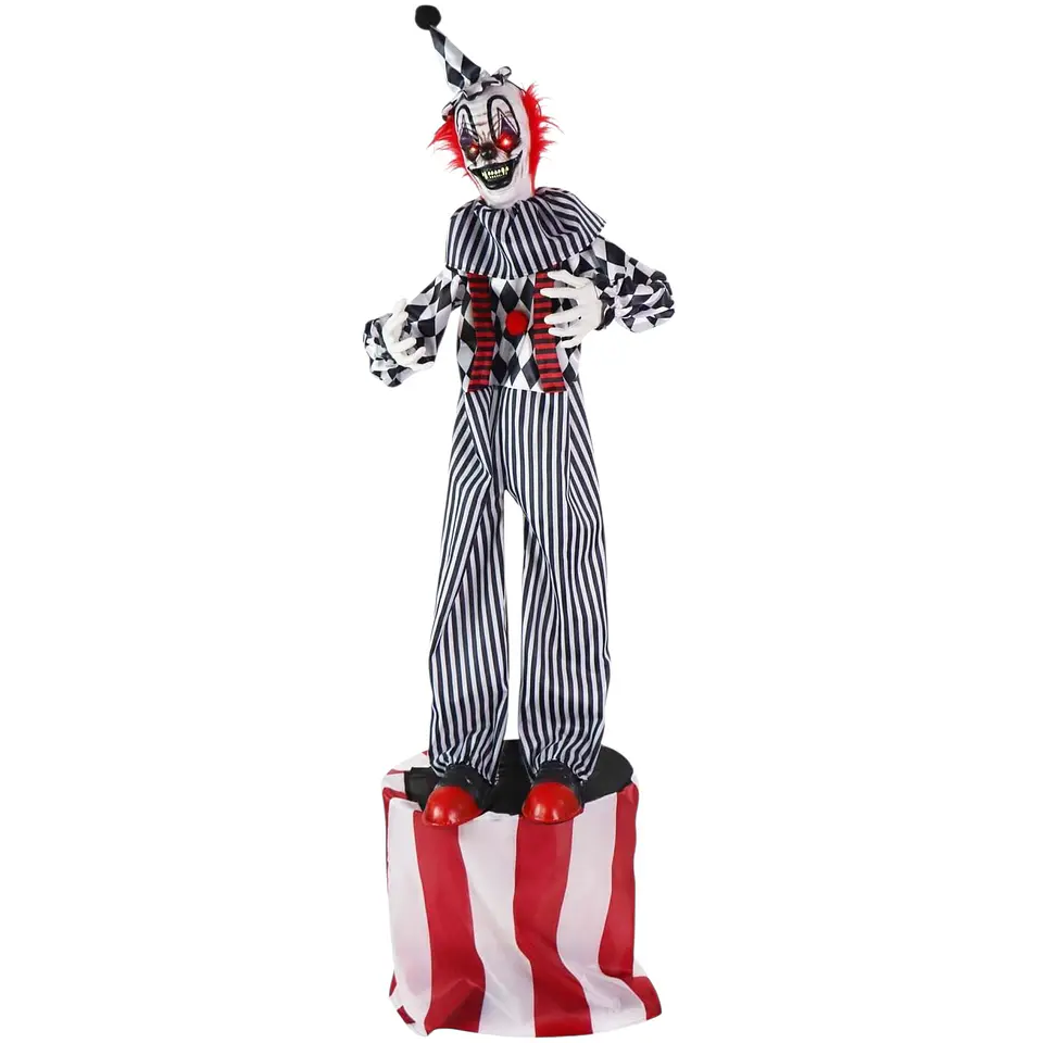Payaso terrorifico animatronic 180 cm 1