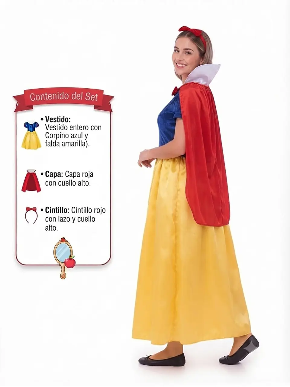 Disfraz Blanca Nieves  3