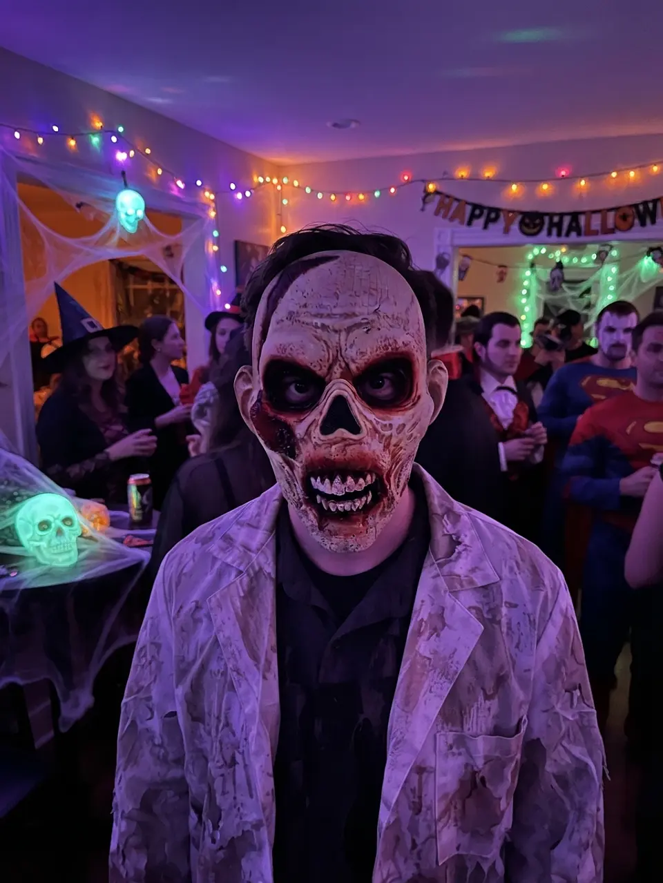Máscara acrílico zombie 2