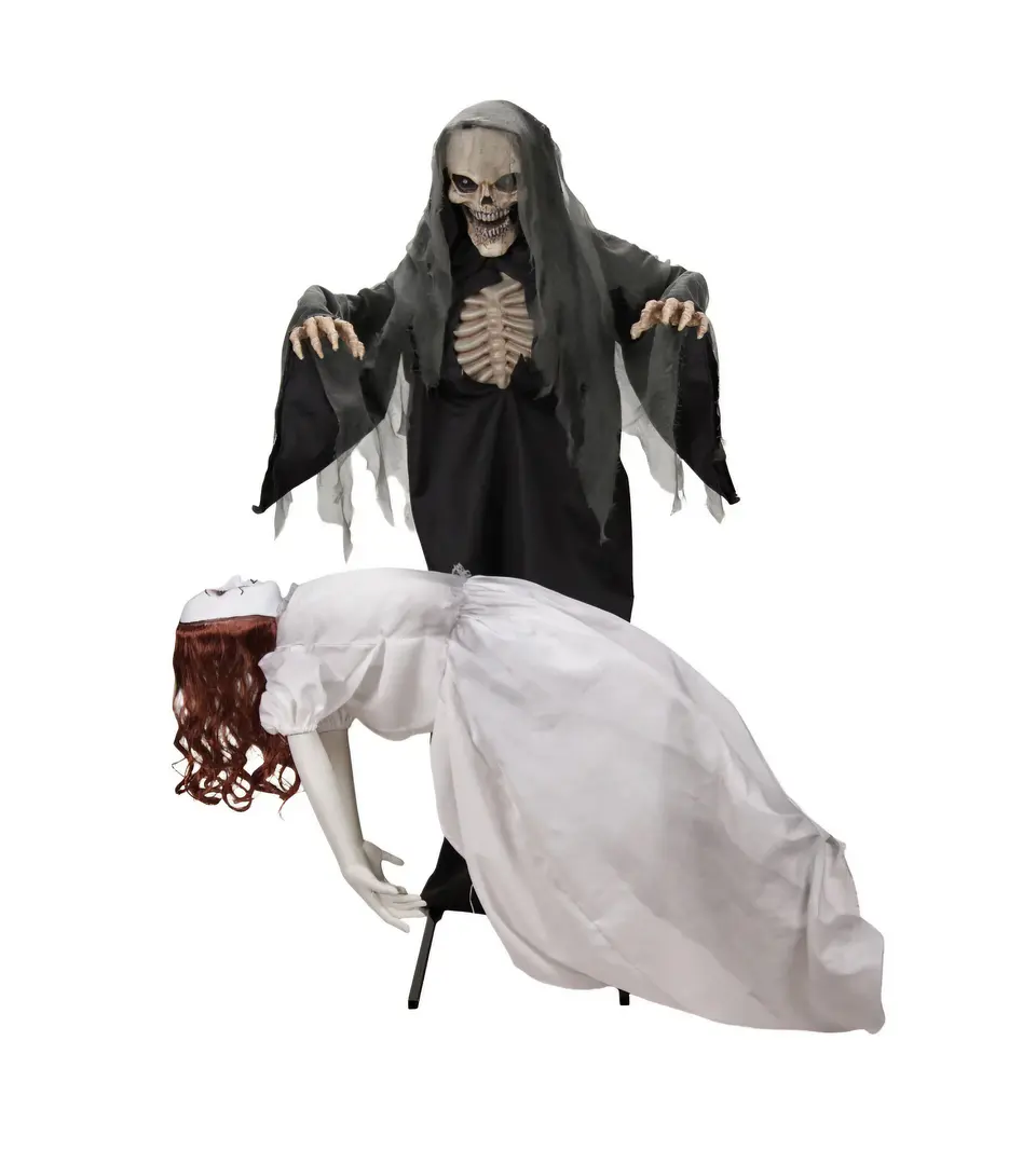 Muerte extrayendo almas animatronic  1