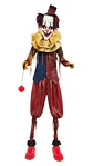 Payaso macabro animatronic 240 cm - Miniatura 1