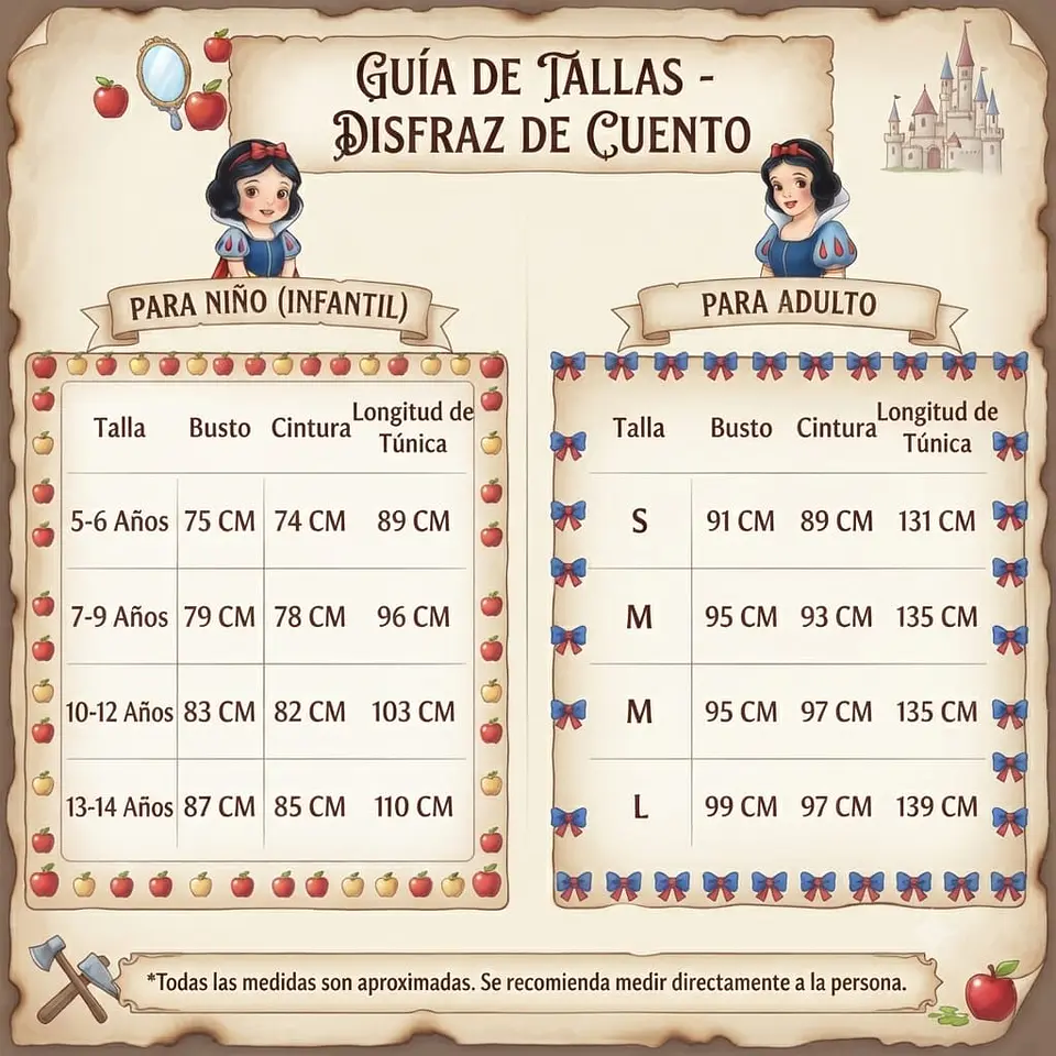 Disfraz Blanca Nieves  2