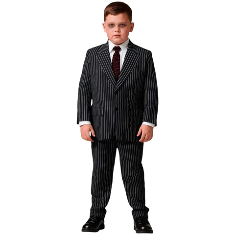 Disfraz Niño Gomes Addams Merlina 