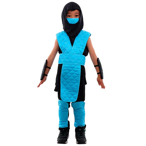 Disfraz Sub Zero Mortal Kombat Niño 