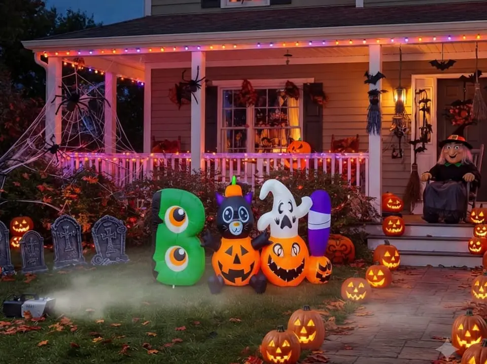 Inflable decoración Halloween grande 2