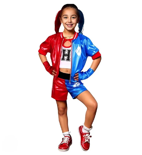 Disfraz Harley Quinn niñas
