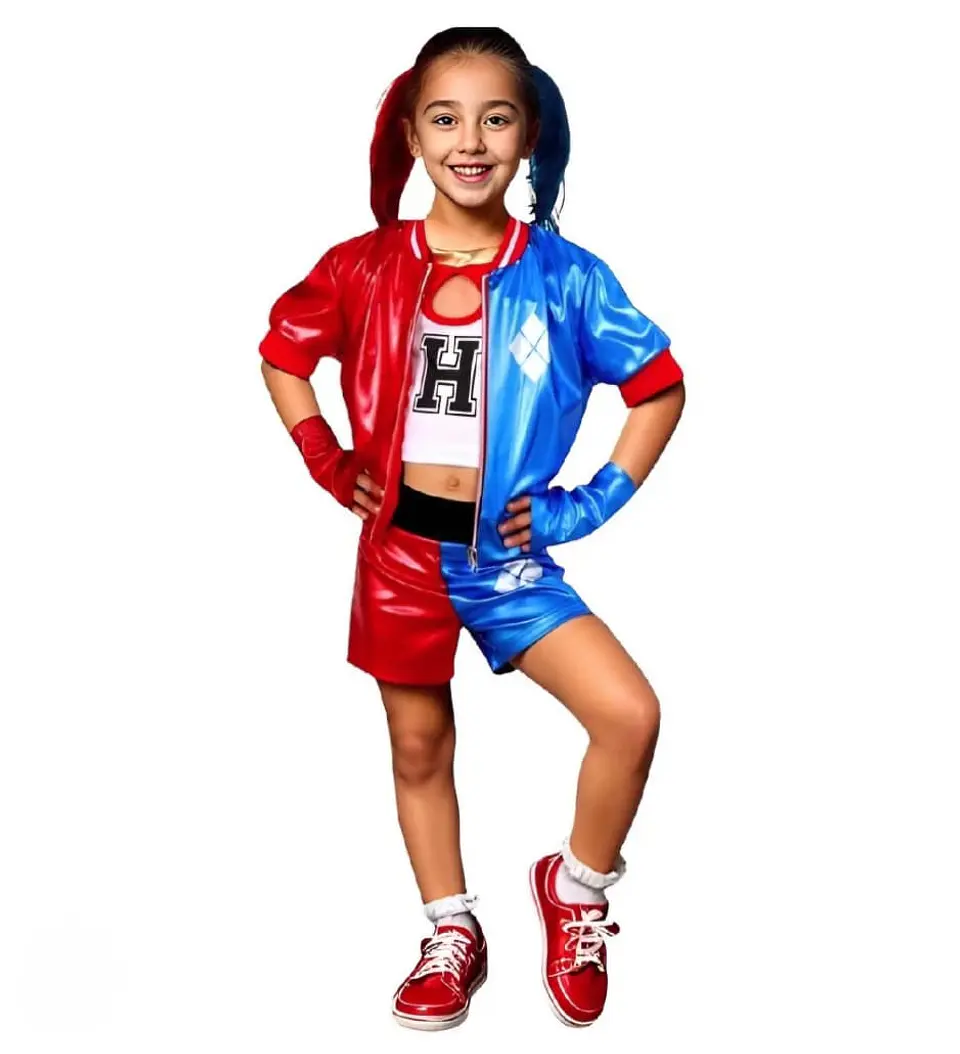 Disfraz Harley Quinn niñas 1