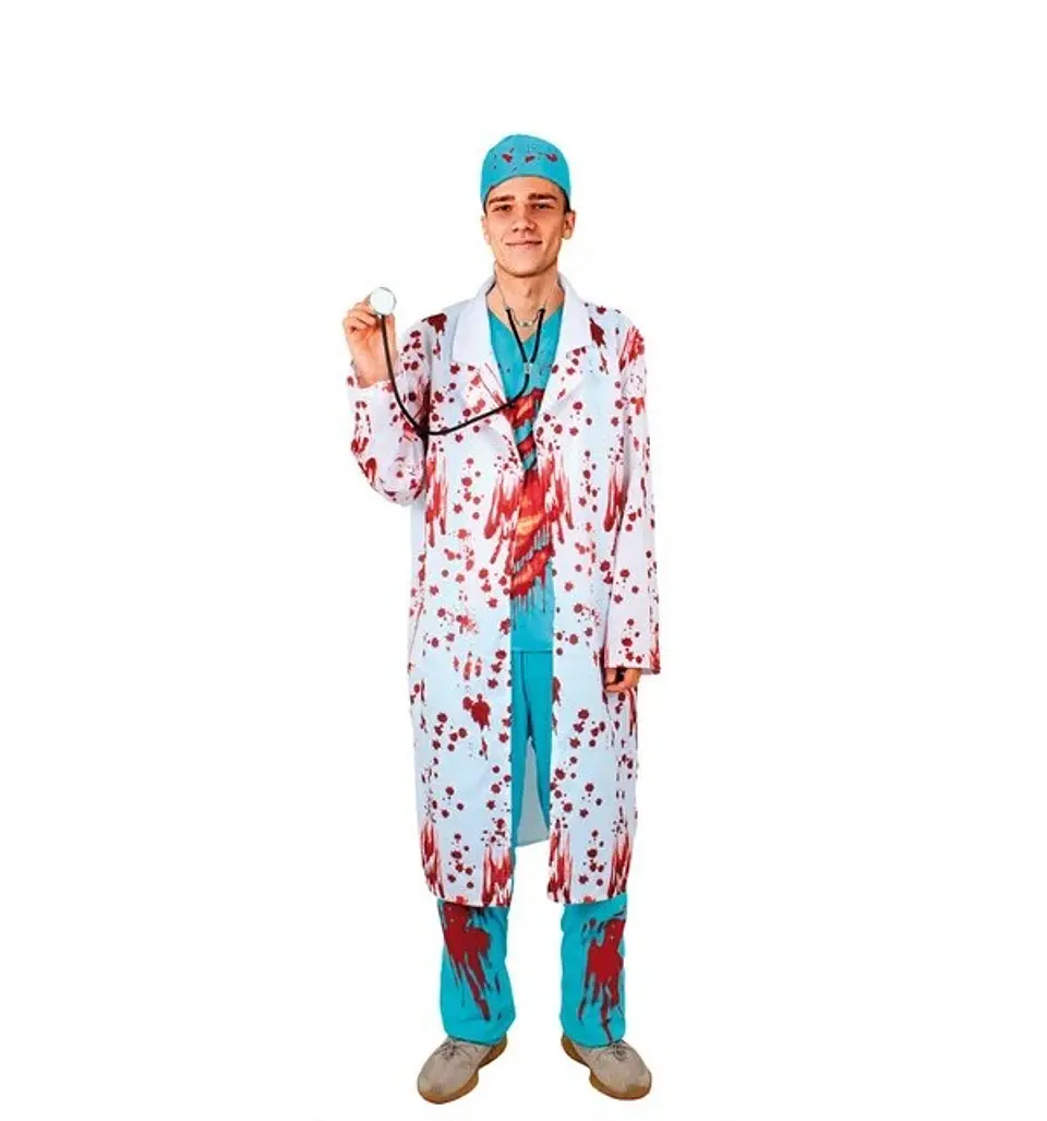 Disfraz Adulto Cirujano Zombie 1