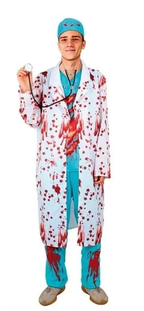 Disfraz Adulto Cirujano Zombie