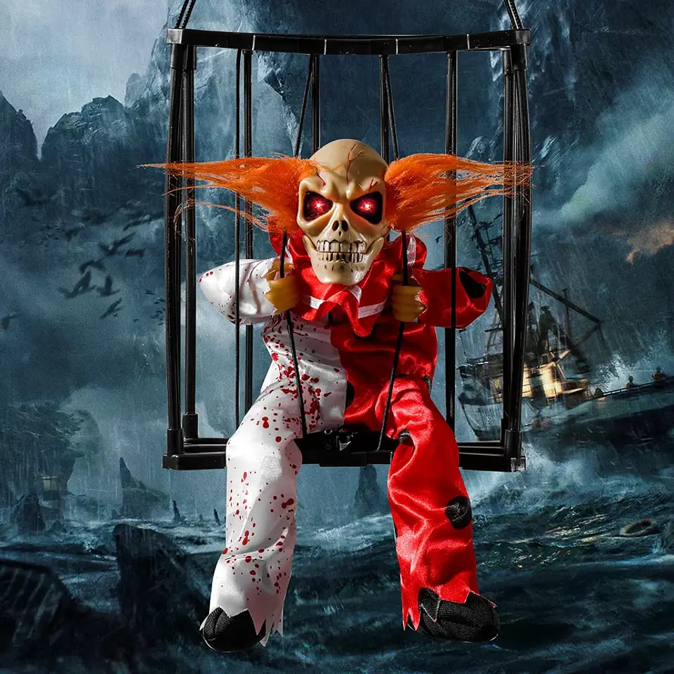 Esqueleto pícaro animatronic  3