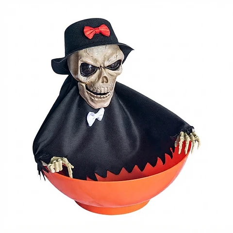 Esqueleto troll bandeja animatronic 