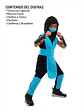 Disfraz Sub Zero Mortal Kombat Niño  - Miniatura 2