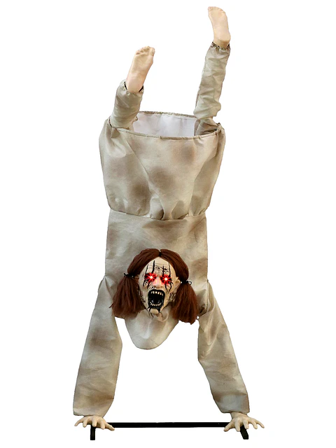 Mujer poseída de cabeza animatronic 184 cm