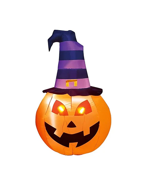Inflable Calabaza Sombrero Led 180 Cm