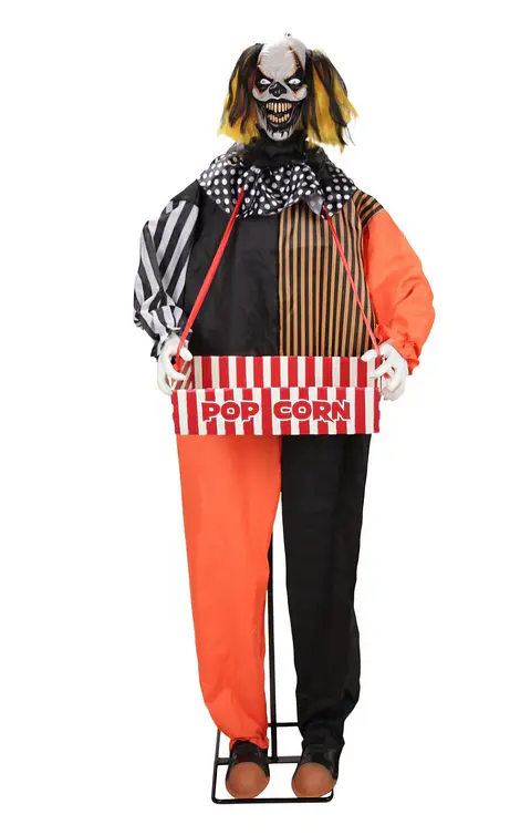 Payaso cabeza animatronic 