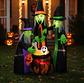Brujas inflables Halloween 180 cm - Miniatura 2