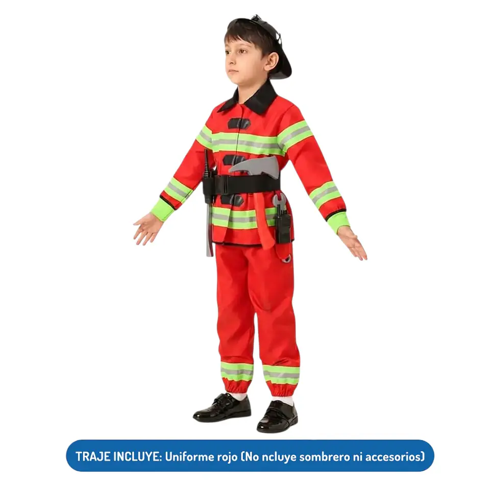 Disfraz Bombero  2