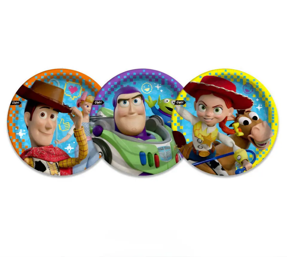 Platos Toy Story 6 unidades 2