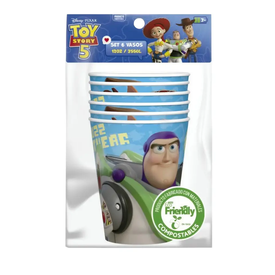 Vasos Toy Story x6 2