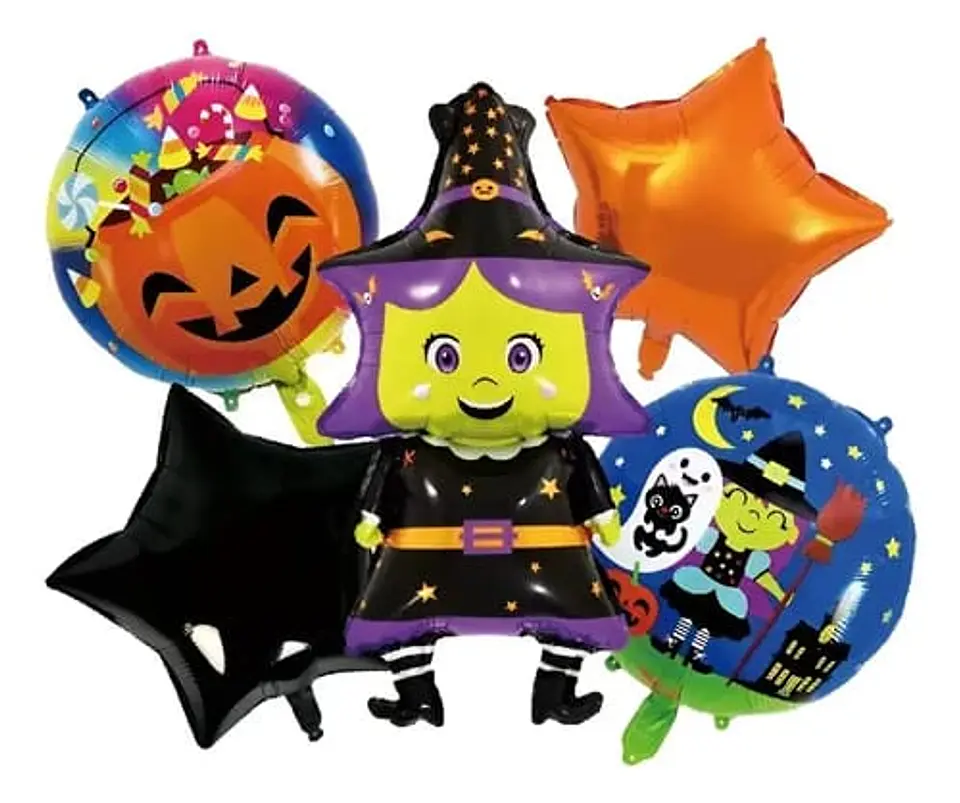 Set de globos Brujita  1