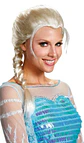 Peluca Elsa Frozen Para Disfraz - Miniatura 1