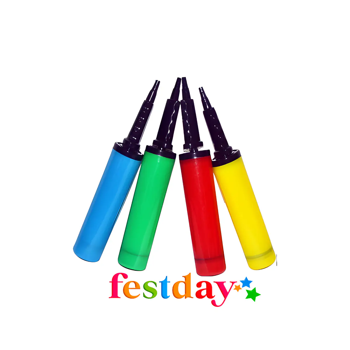 Inflador De Globos Eléctrico 2 Inyectores Bombas Fiestas