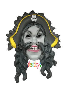 Máscara Pirata -Goma Eva
