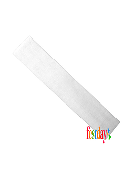 Papel Crepe Blanco, 10 Pliegos