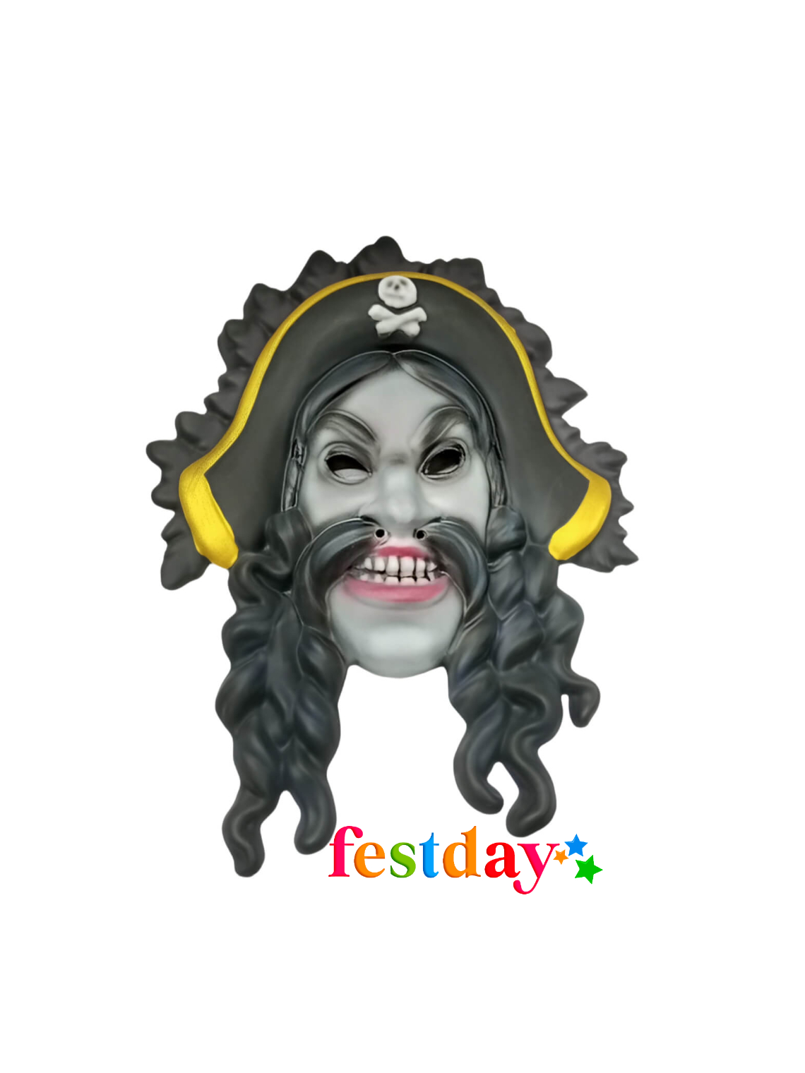 Máscara Pirata -Goma Eva