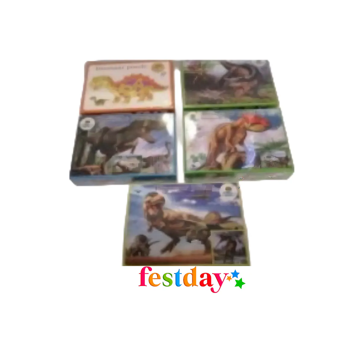 Puzzle Dinosauri feroci, 1 000 Pezzi