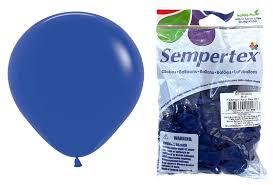 Globo liso azul rey R9 (50 und SEMPERTEX)