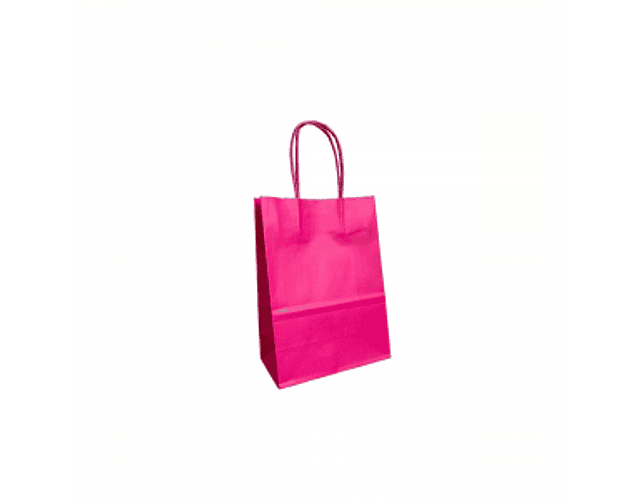 Bolsa de papel S ~ FUCSIA 