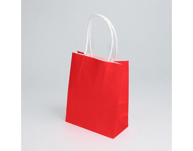 Las mejores ofertas en Bolsas de Regalo Pequeño Rojo de papel