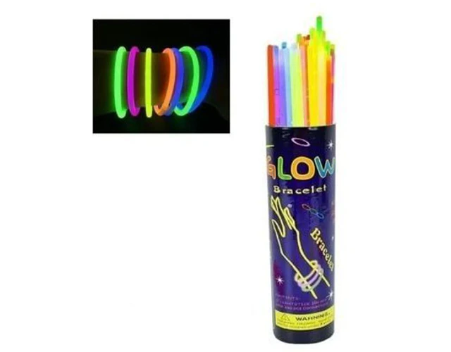 Pulseras Fluor 100 unidades 
