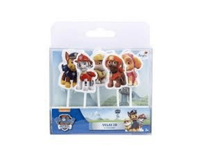 Velas Paw patrol Original Argos