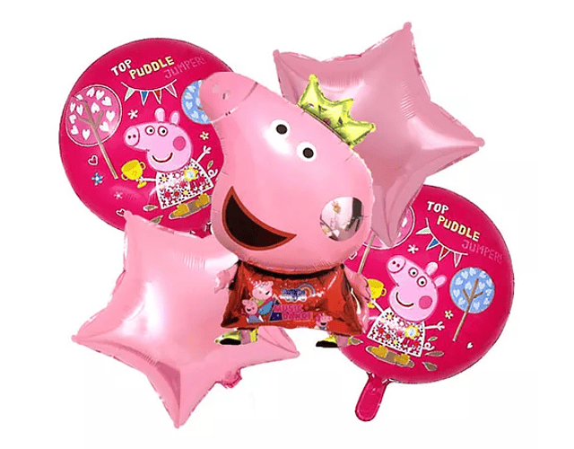 Kit Peppa Pig Globos Infantiles