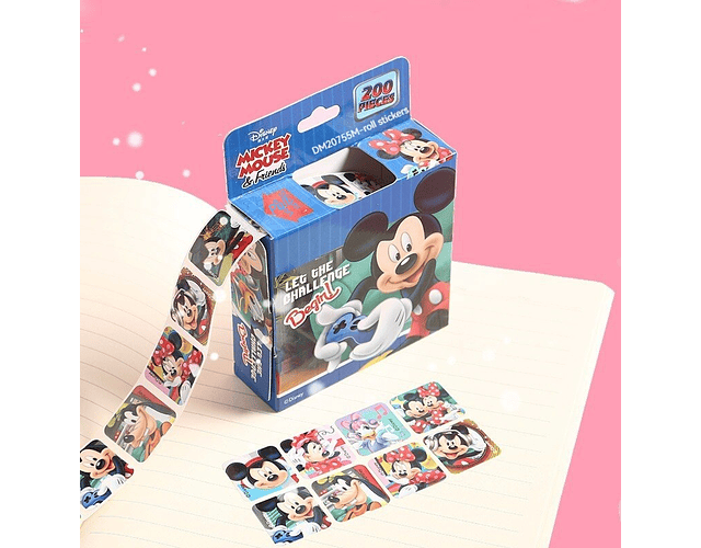 Pack 10 Sticker Multiusos Mickey 
