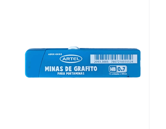 MINAS PARA PORTAMINAS 0.7MM