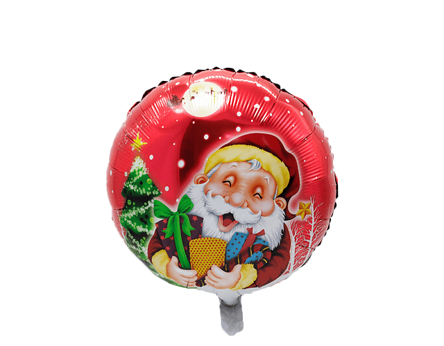 Globo metálico 45cm navidad