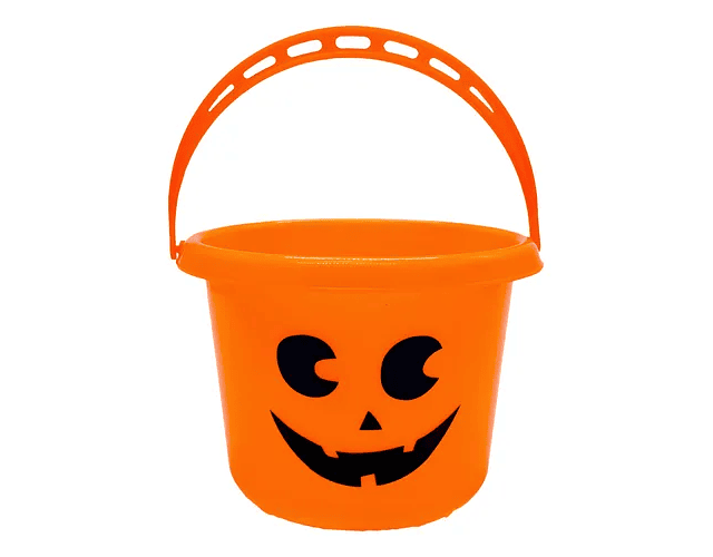 Balde con dulces Halloween 