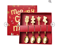 Set cucharas navideñas