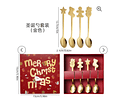 Set cucharas navideñas