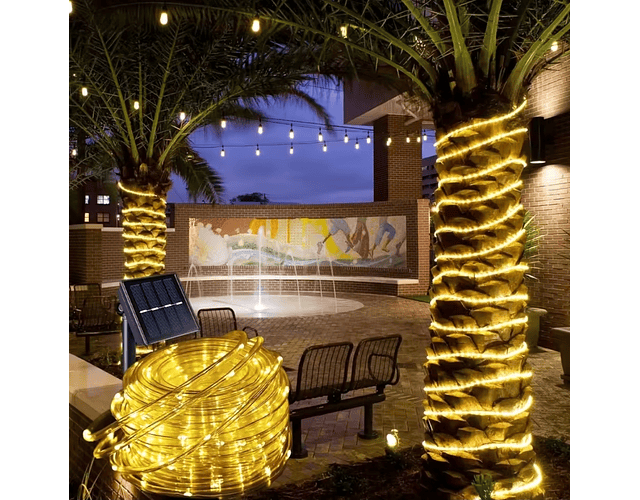 Manguera solar 20 metros BLANCO CÁLIDO 