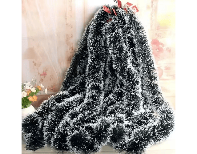 GUIRNALDA VERDE CON Y SIN NIEVE 2 METROS