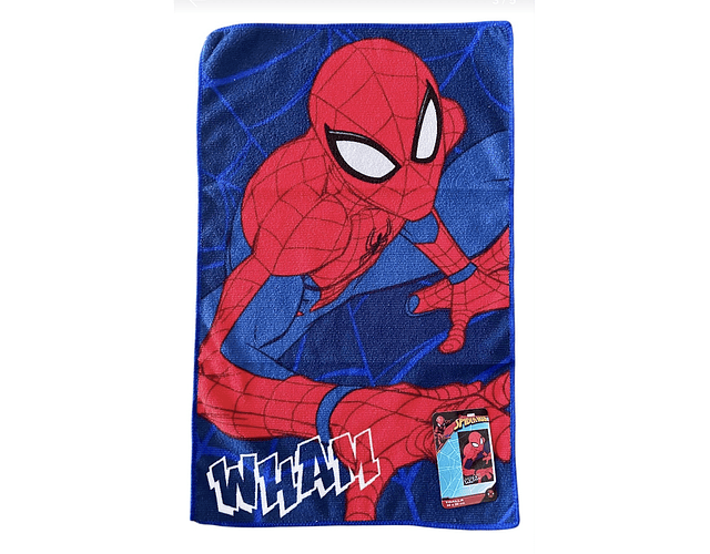 TOALLA ESCOLAR PARVULO SPIDERMAN ORIGINAL DISNEY 30x50cm