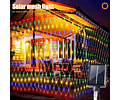 MALLA LED SOLAR 2X2METROS MULTICOLOR 